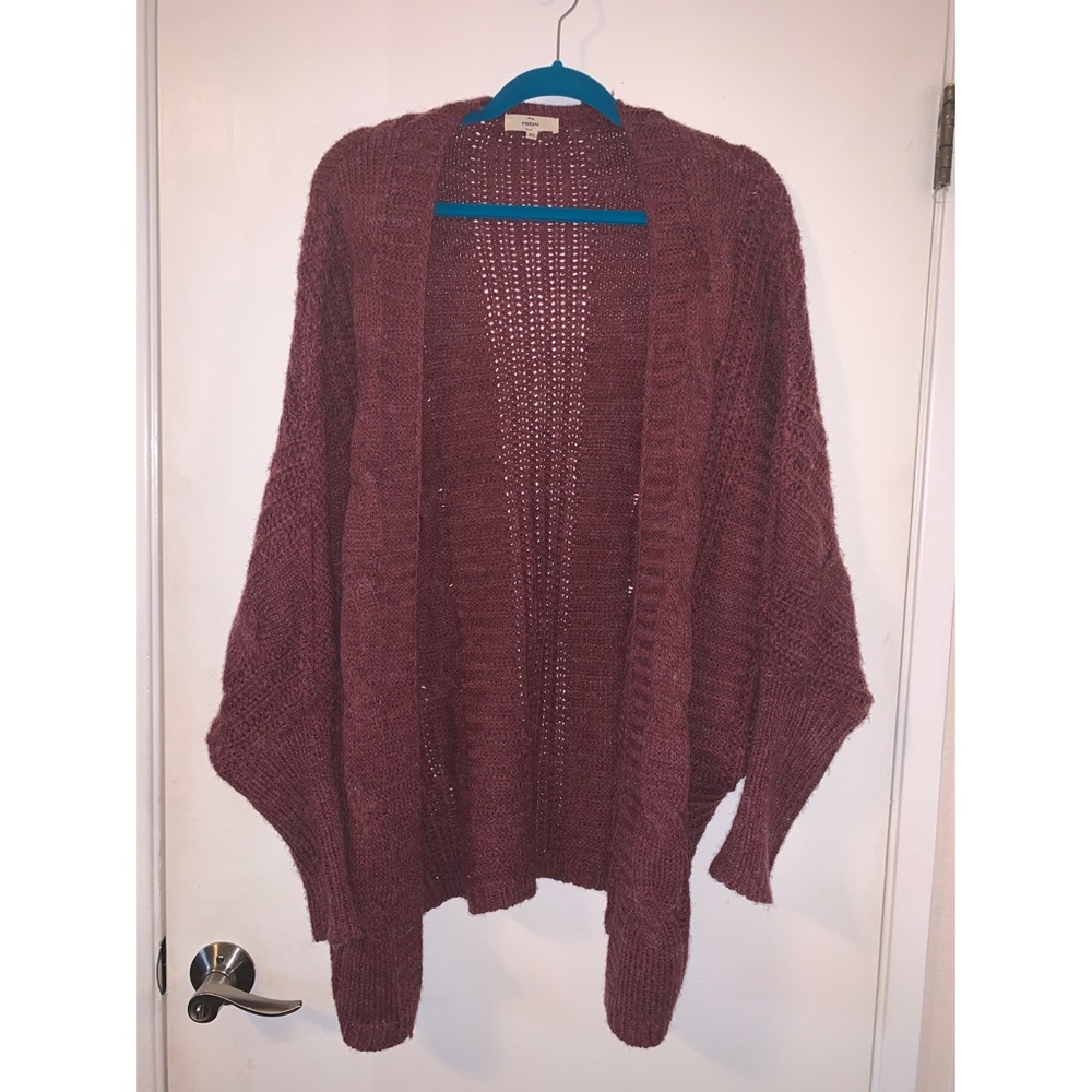 Bat arm cardigan